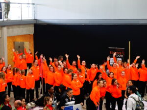 TeamNL Aerial & Pole 2025 voor de opening van het Wereldkampioenschap Pole & Aerial in Argentinië