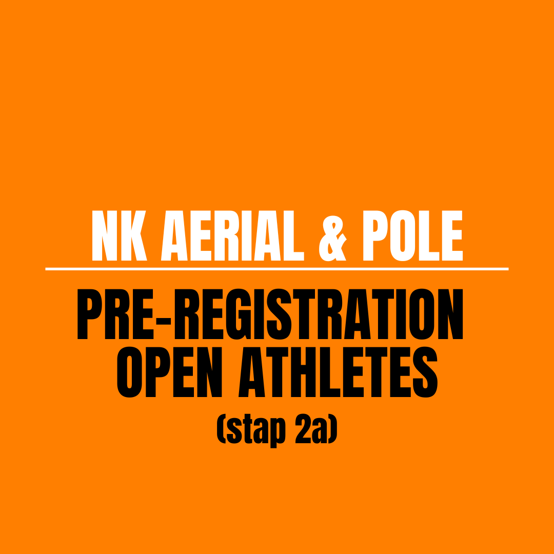 Pre-registration open athletes NK Aerial & Pole 2026